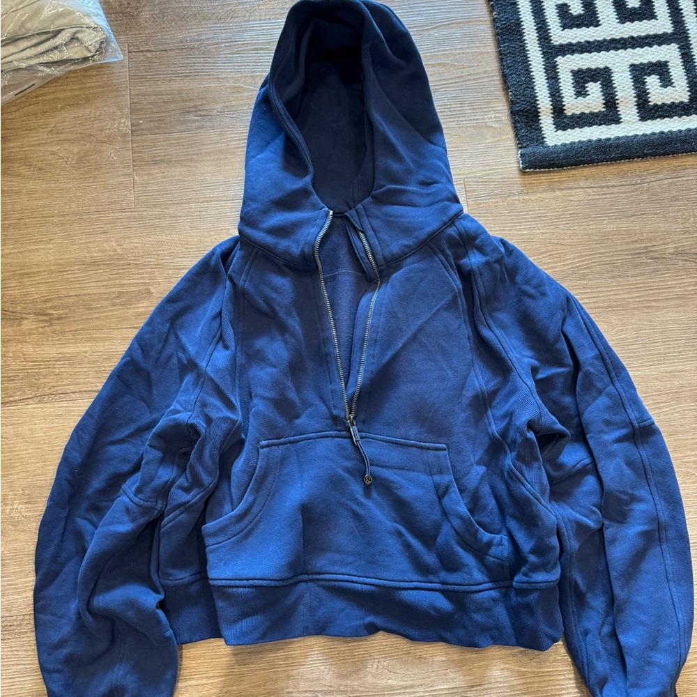 Lululemon navy scuba quarter zip